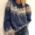 Angela – Vintage Icelandic Jumper – Black / M