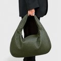 Anna – Braided bag – Grey