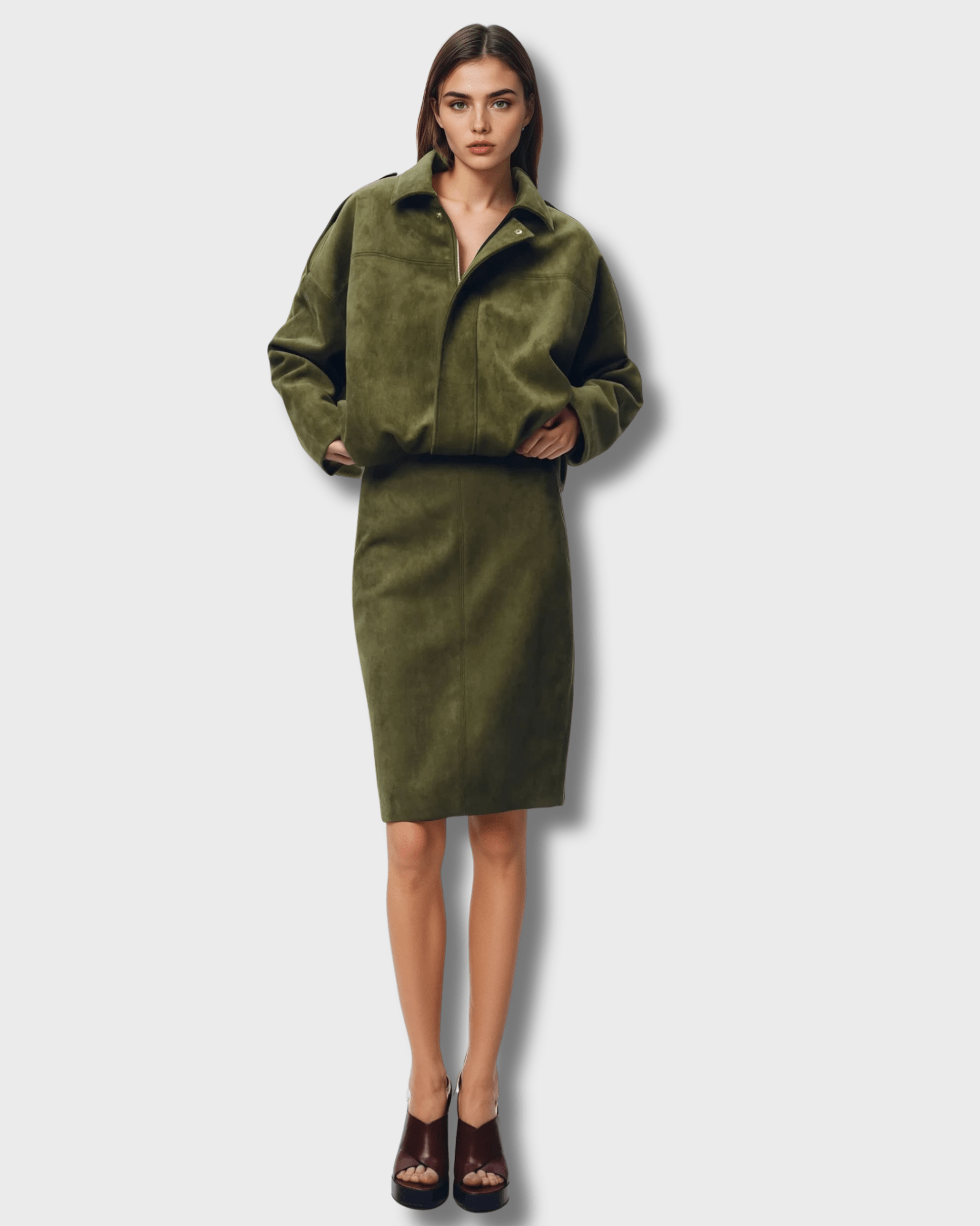 Anna – Nubuck jacket – S