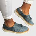 Anna – Piper slip-ons – Green / 39