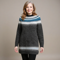 April – Vintage Icelandic Knit Jumper – M
