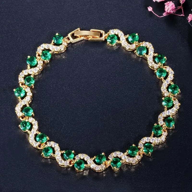 Bracelet Diana Esmeralda