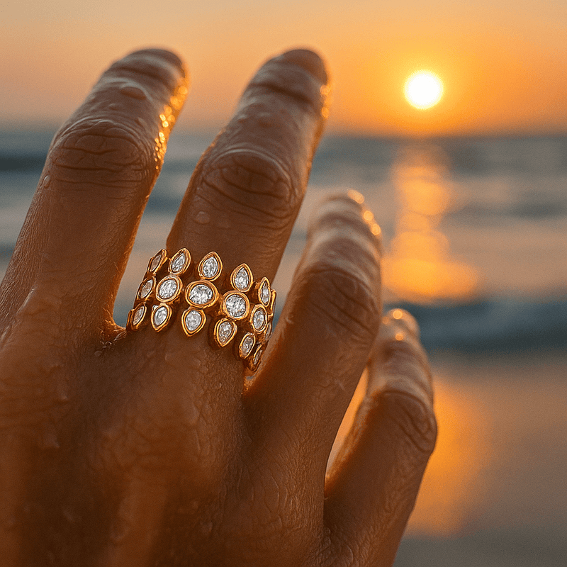 Asta – Gold plated bracelet – One Size