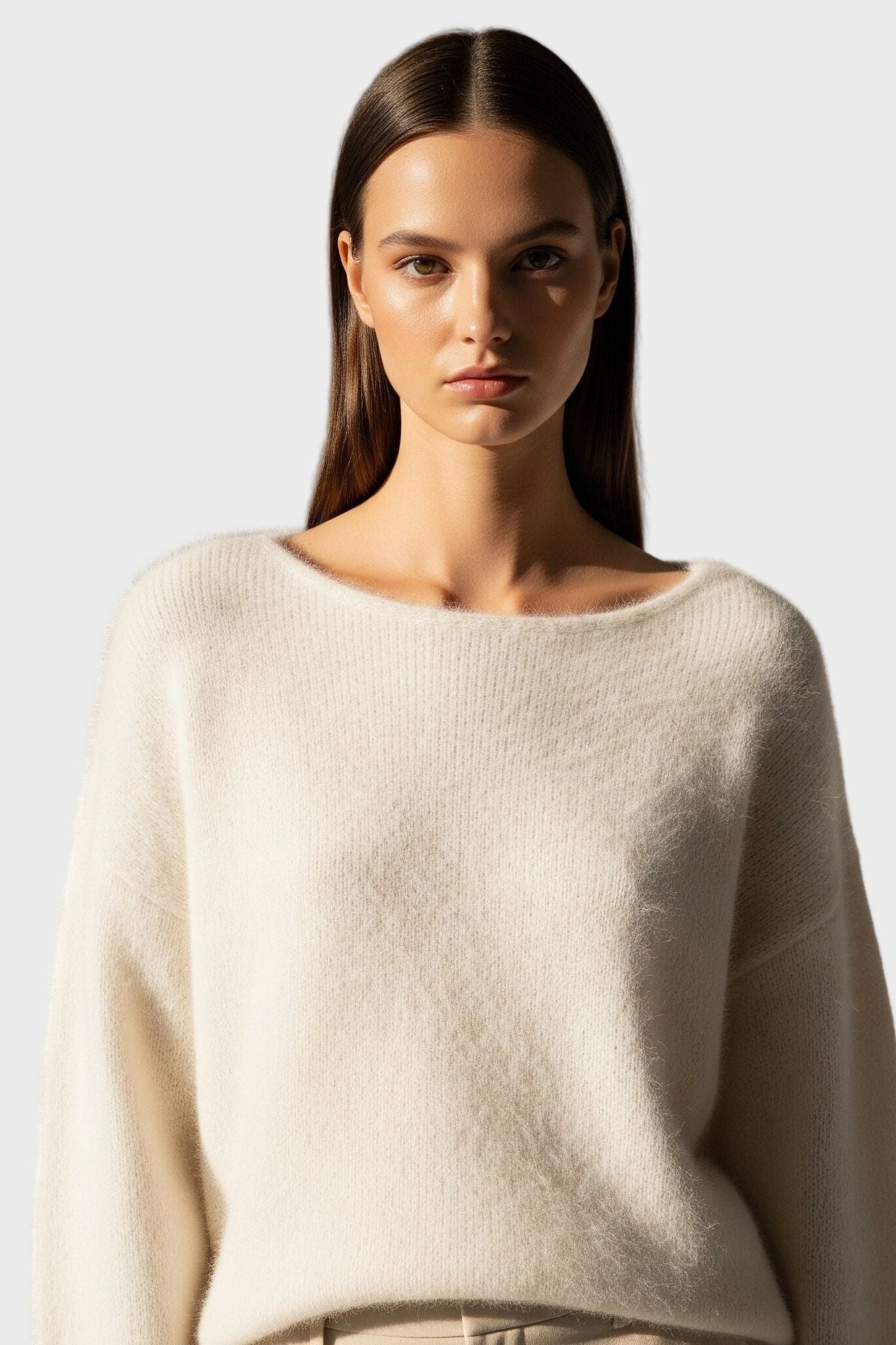 Asta – Cashmere Jumper – Lavender / One Size