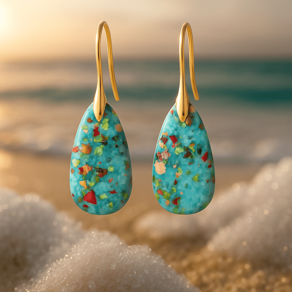 Asta – Coral earrings