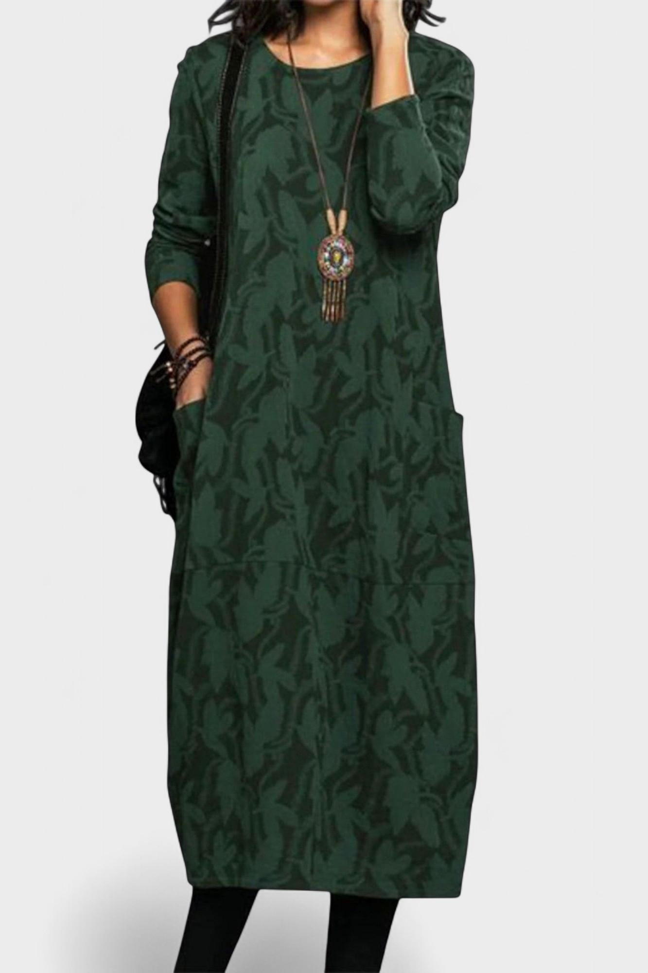 Astrid – Everyday dress – Green / S