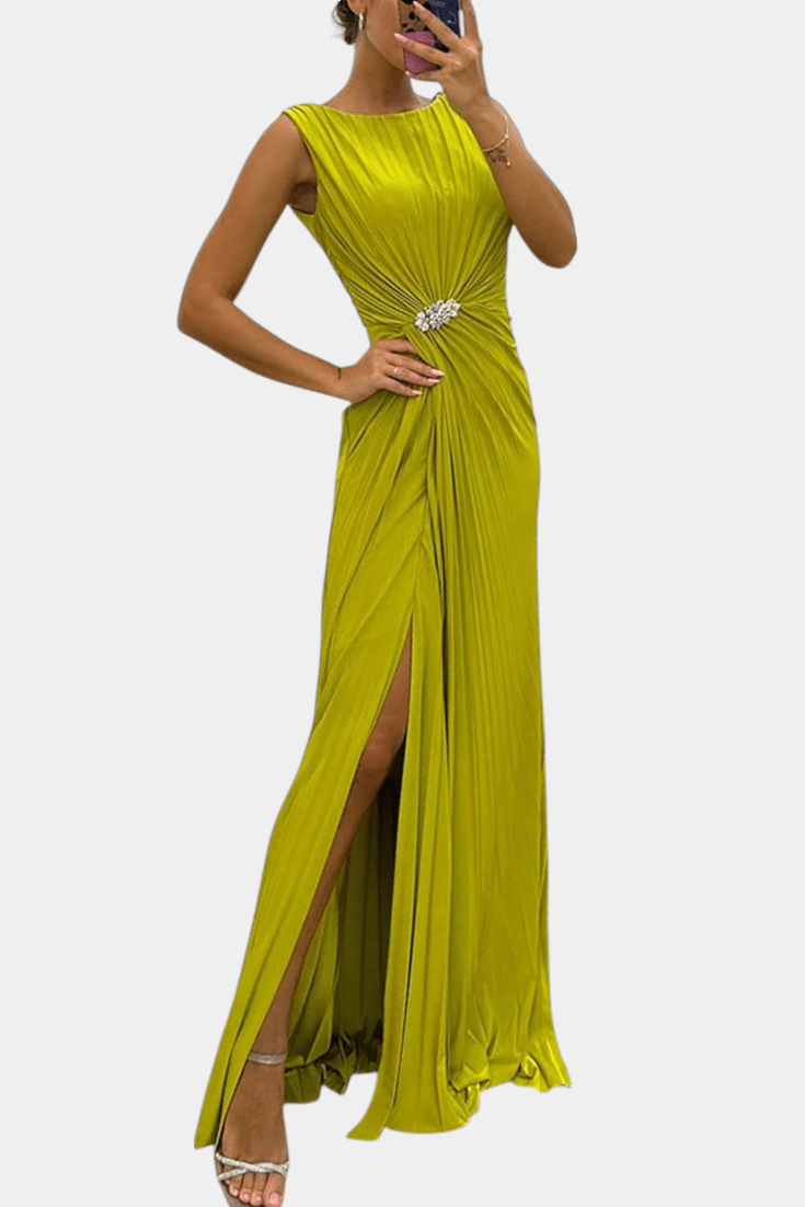 Astrid – Maxi dress – Yellow / S