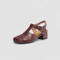 Astrid – Supportive Mary Jane Shoes – Brown / 37