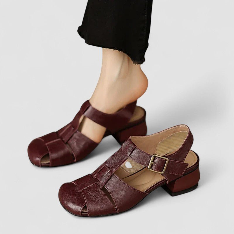 Astrid – Supportive Mary Jane Shoes – Brown / 36