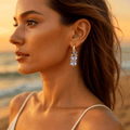 Augusta – Purple Earrings – image 2