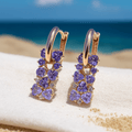 Augusta – Purple Earrings