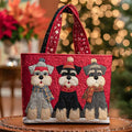 Bolsa Artesanal - Trío de Schnauzers