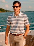 Benjamin – Vintage Drift Polo – White / M