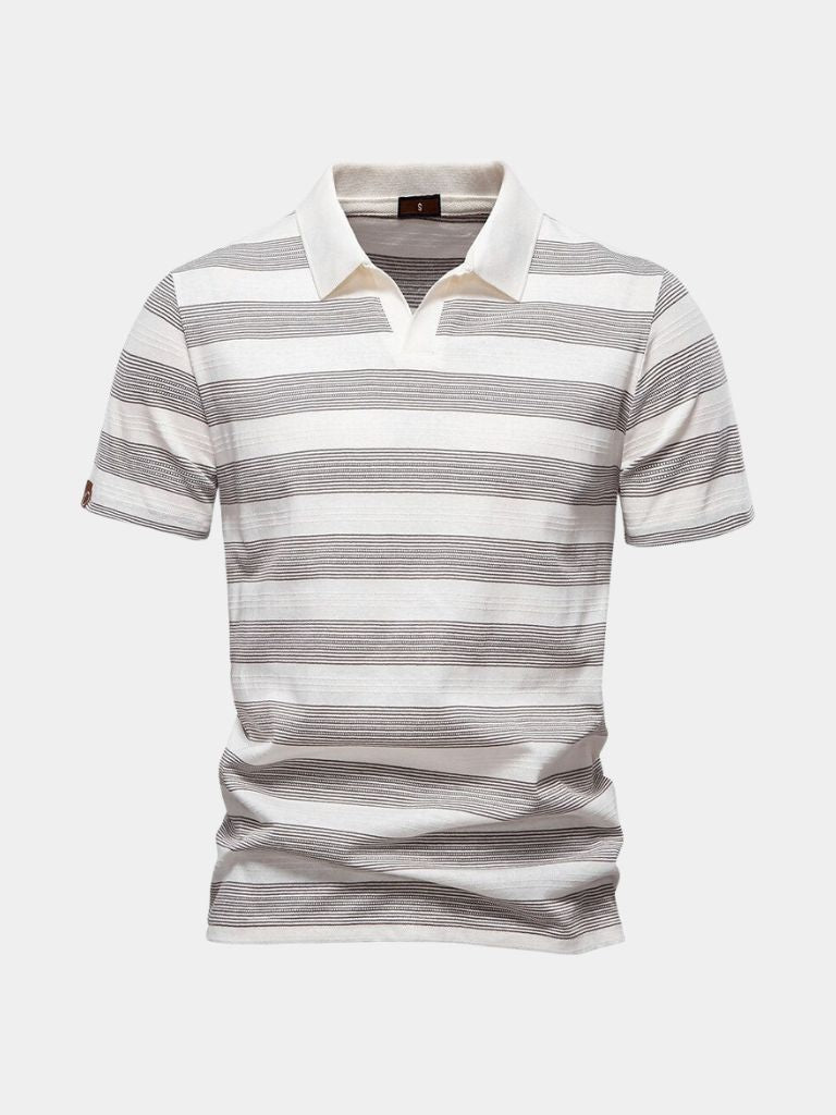 Benjamin – Vintage Drift Polo – White / S