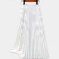 Bodil – Pleated Skirt – White / M