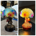 Boho Chic Mushroom Flower Lamp – image 4