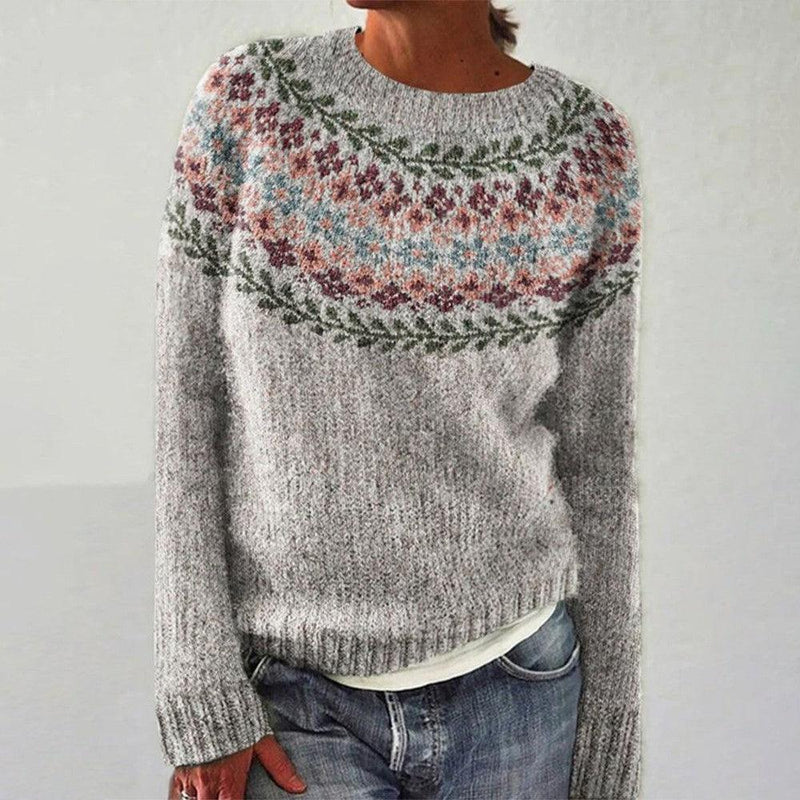 Bridget – Vintage Icelandic Knit Jumper – S