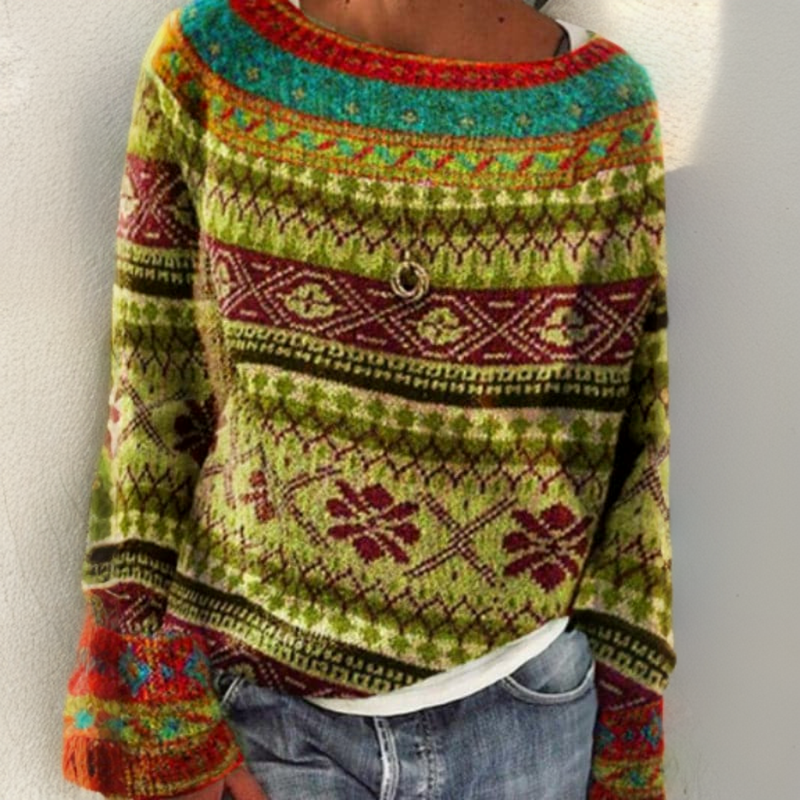 Caitlin – Vintage Icelandic Jumper – S