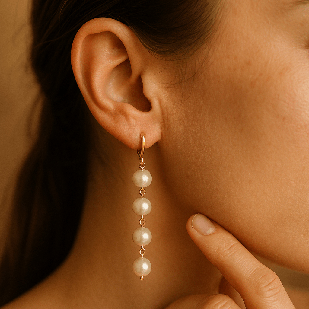 Camilla – Star pendant pearl