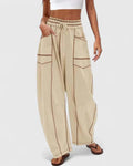 Camrynnne – Pants – Light Brown / S