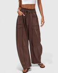 Camrynnne – Pants – Light Brown / L