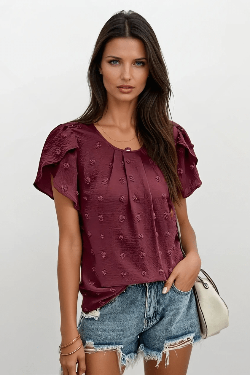 Carlota – Blouse – Bordeaux / XS