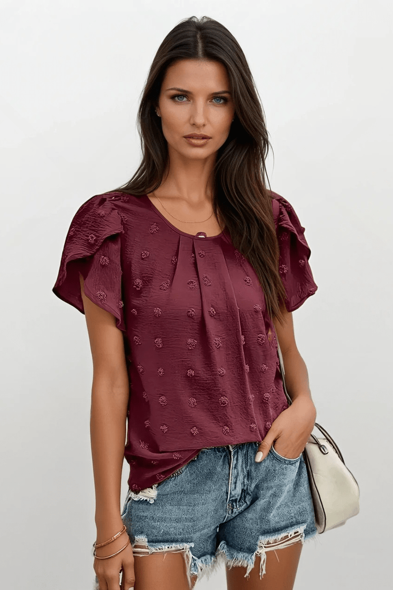 Carlota – Blouse – Bordeaux / XS