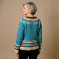 Cassandra – Vintage Island Knit Jacket – XL