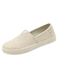 Casual Beach Loafers – Beige / 39