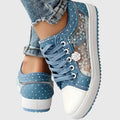 Cecilie – Running Shoes – Light Blue / 37