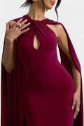 Cecilie – Maxi dress – Bordeaux / M