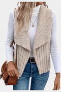 Clara – Soft cardigan – Khaki / L