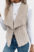 Clara – Soft cardigan – Khaki / XL