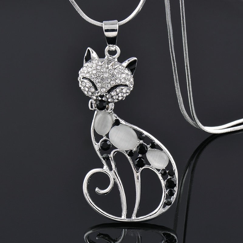 Necklace Gatti dell'Amore in Sterling Silver