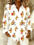 Maja Carnival Shirt – Red / S