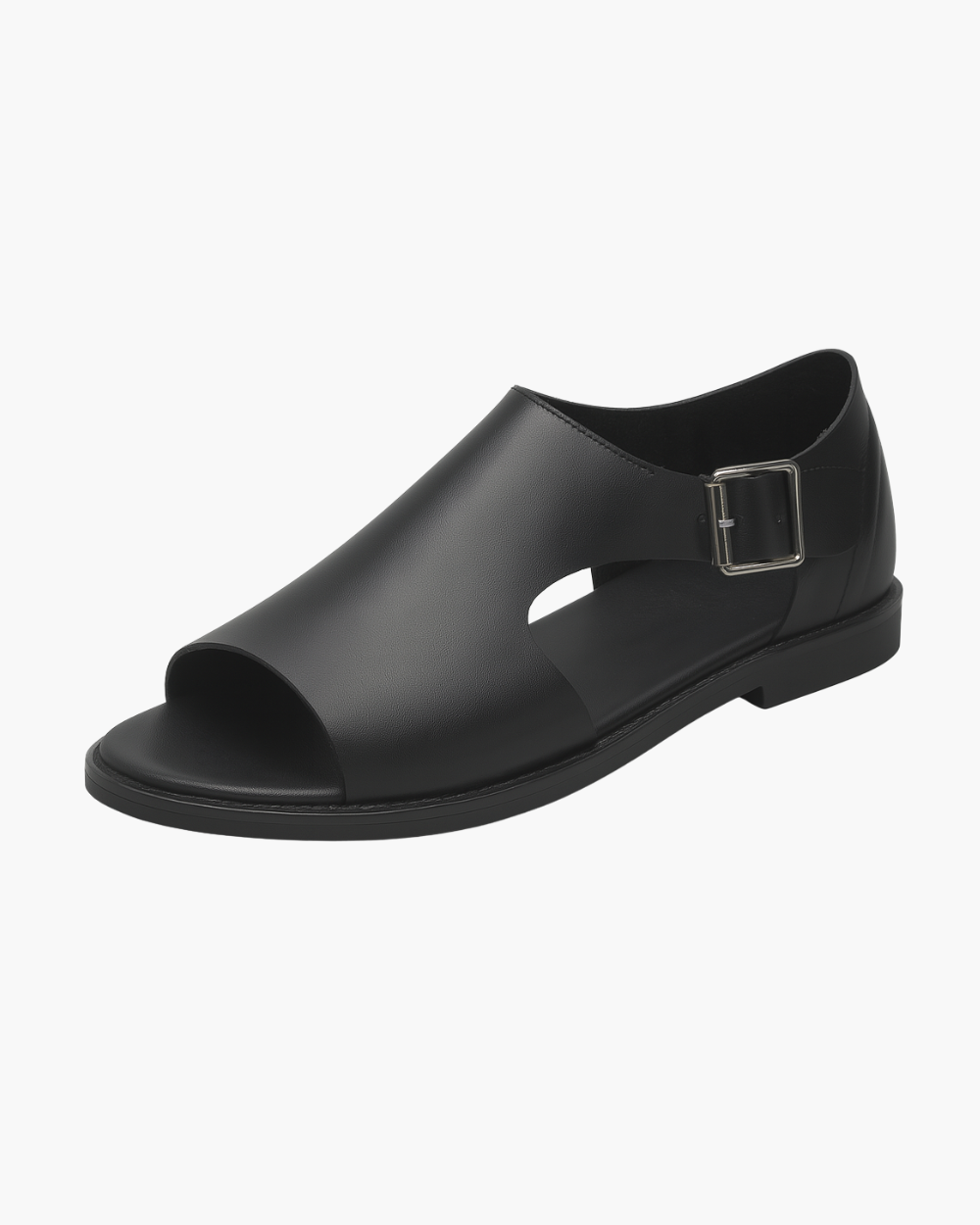 Devino – Buckle Sandals – Black / 38