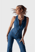 Ditte – Denim jumpsuit – L