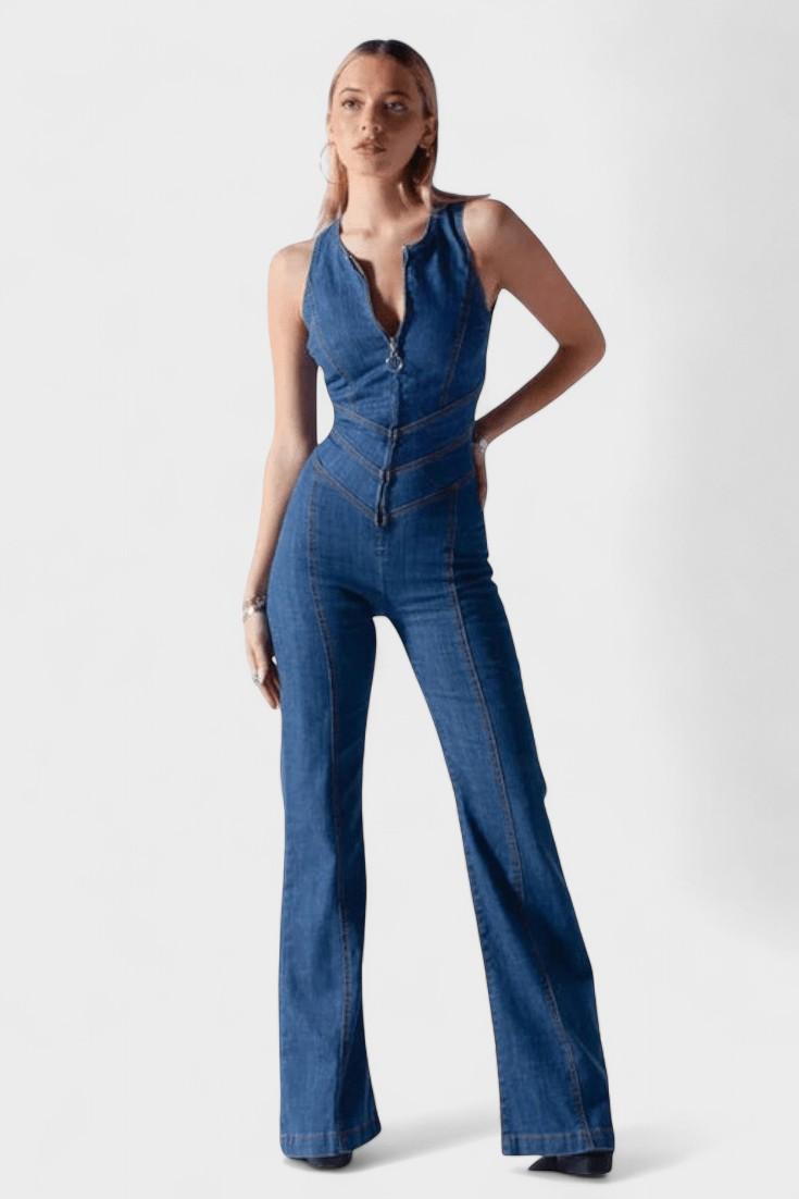 Ditte – Denim jumpsuit – XS