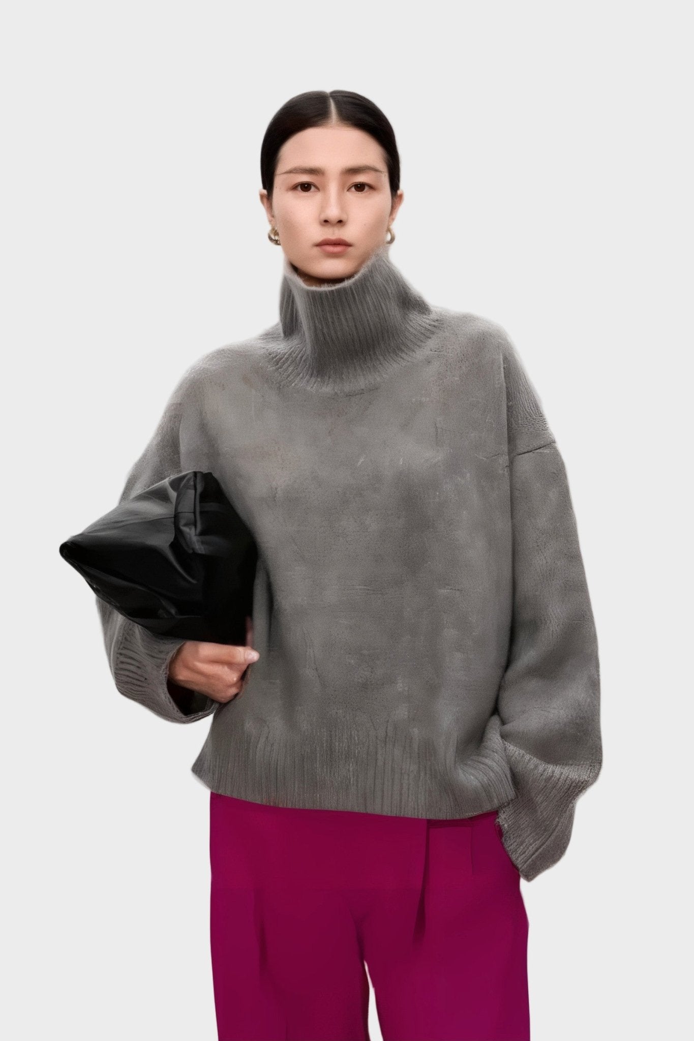Ease – Cashmere Jumper – Black / S
