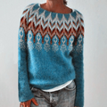 Elaine – Vintage Icelandic Knit Jumper – S