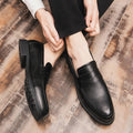 Elegant British Loafers – Black / 41