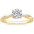 Elegant Gold Ring “Janes” – Rose Gold / 7