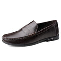 Elegant Premium Leather Loafers – Brown / 39