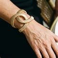 Elegant double gold bracelet – image 2