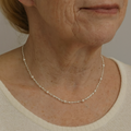 Elegant pearl necklace – image 2