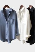 Elin – Modern Shirt – Blue / L
