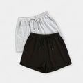 Ellen – Striped shorts – Black / L