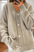 Éloise – Cardigan – Beige / XL
