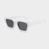 Black lenses / White frame