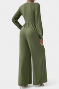 Eudora – Women's jumpsuit – Bordeaux / L